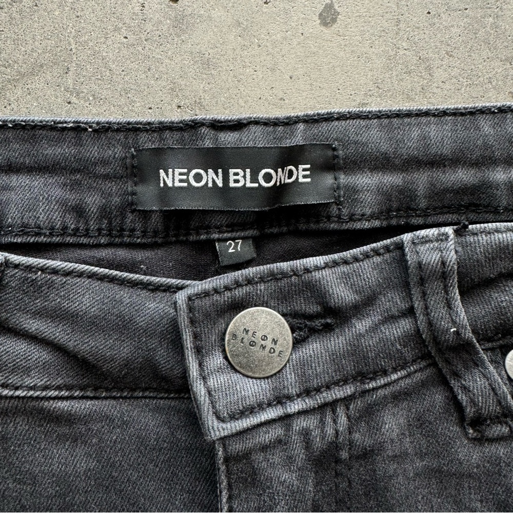 Neon Blonde Jeans View 4